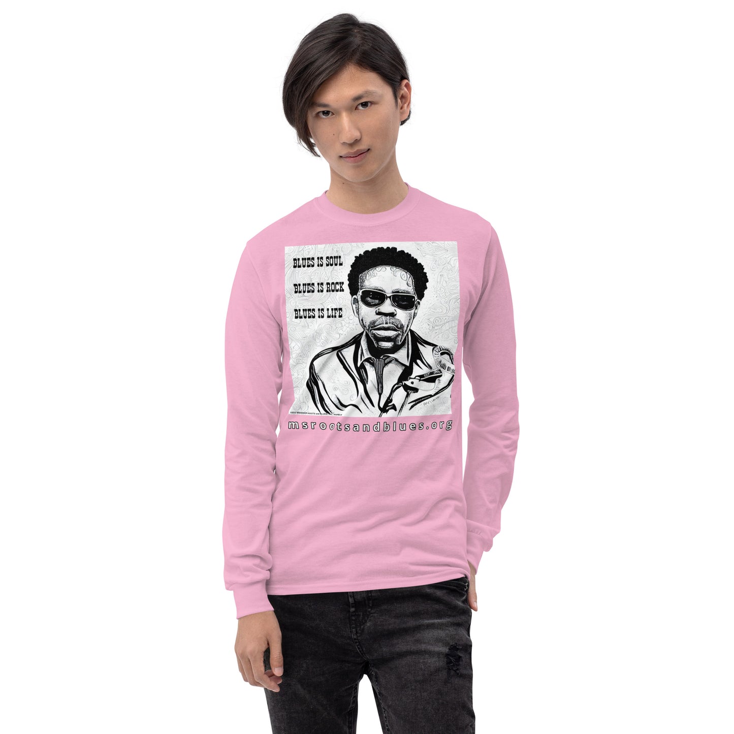 Shirt- Unisex "Soul, Rock, Life" Long Sleeve Tee