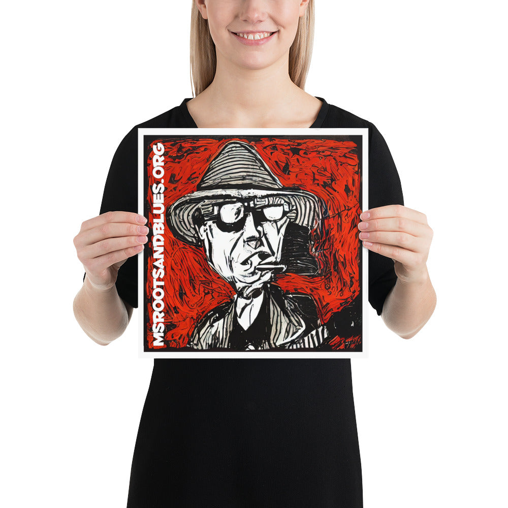 Poster- Photo paper poster- Red Roots