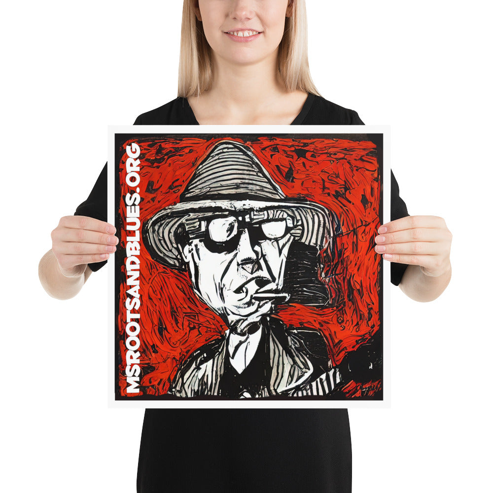 Poster- Photo paper poster- Red Roots