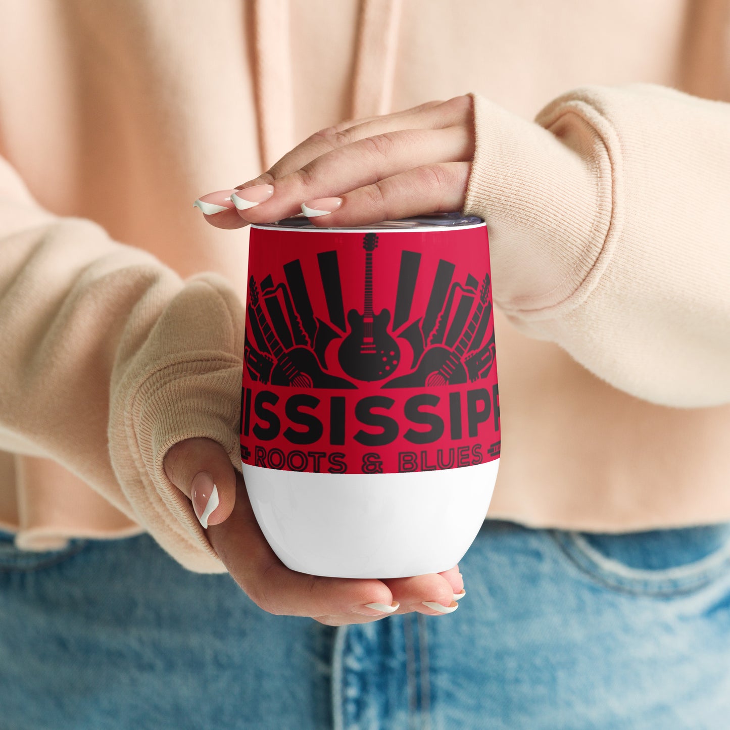 Cup-Wine tumbler (red)