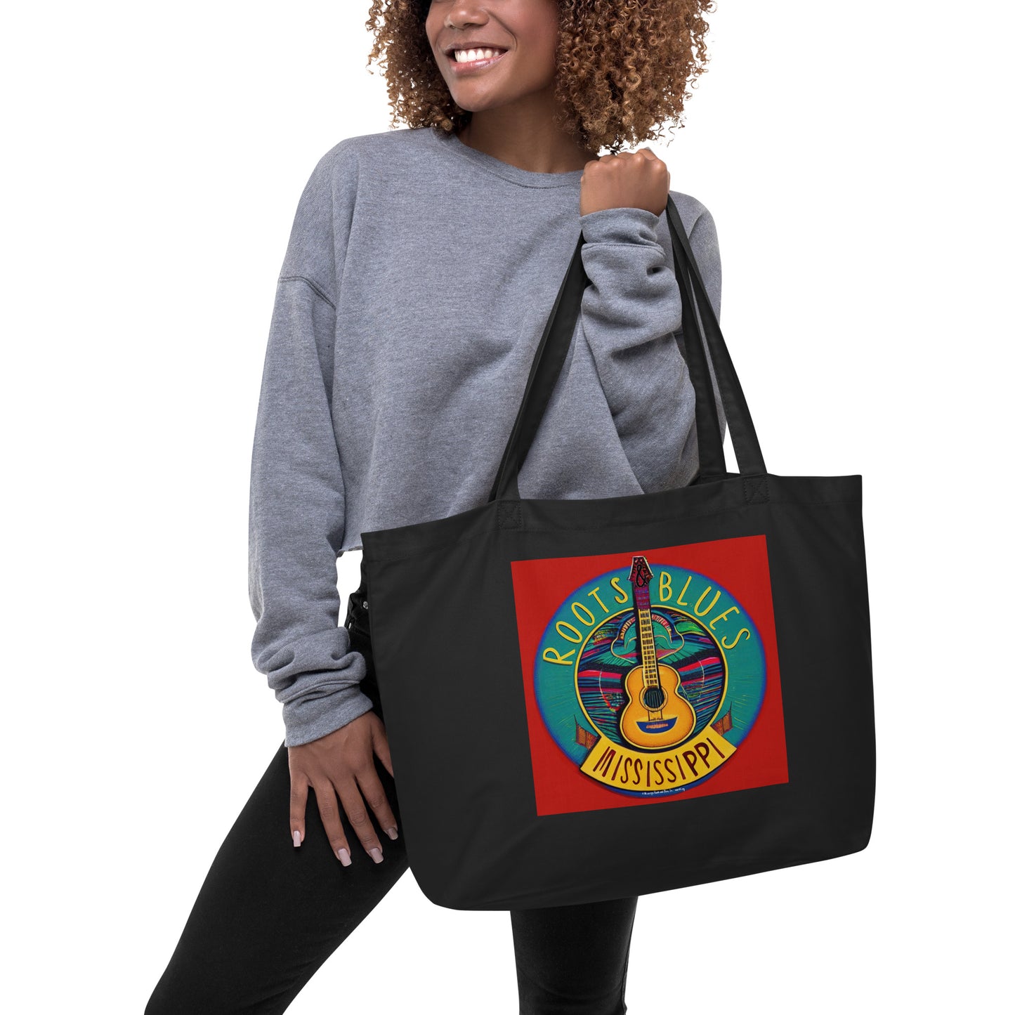 Bag- Large organic tote bag (Festival or gig bag!)