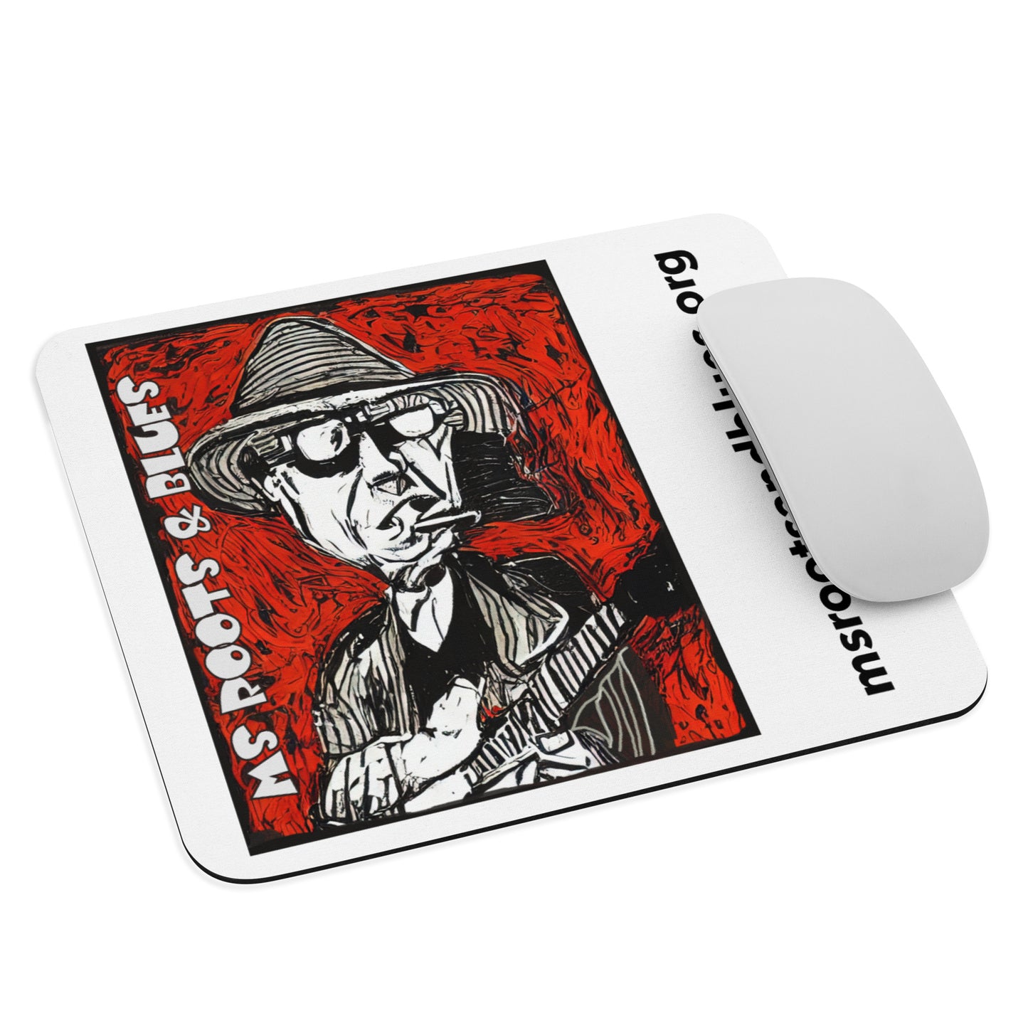 Mouse pad- Red roots custom art