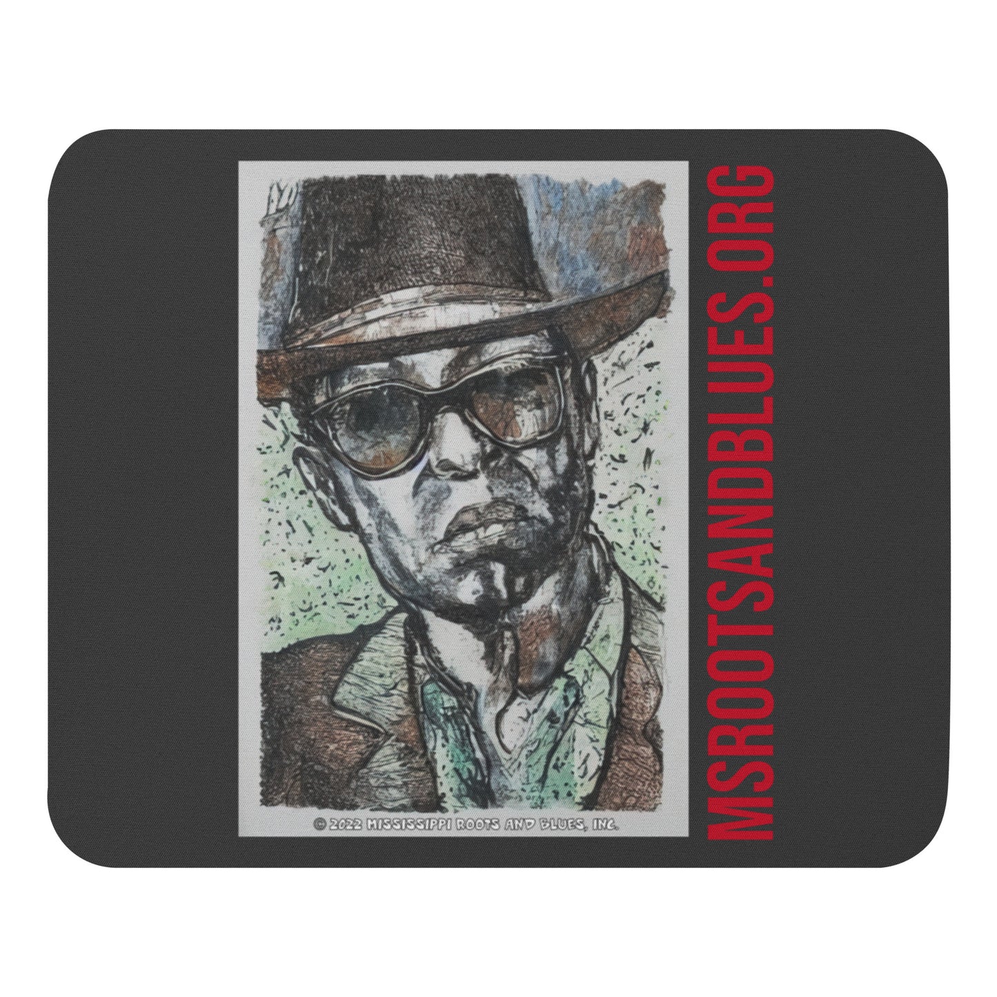 Mouse pad - Custom Blues Art (14.23.0197)