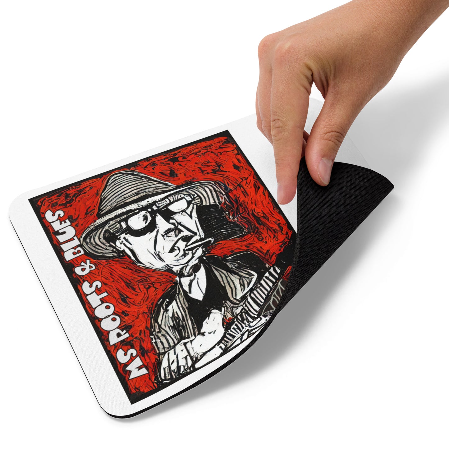 Mouse pad- Red roots custom art