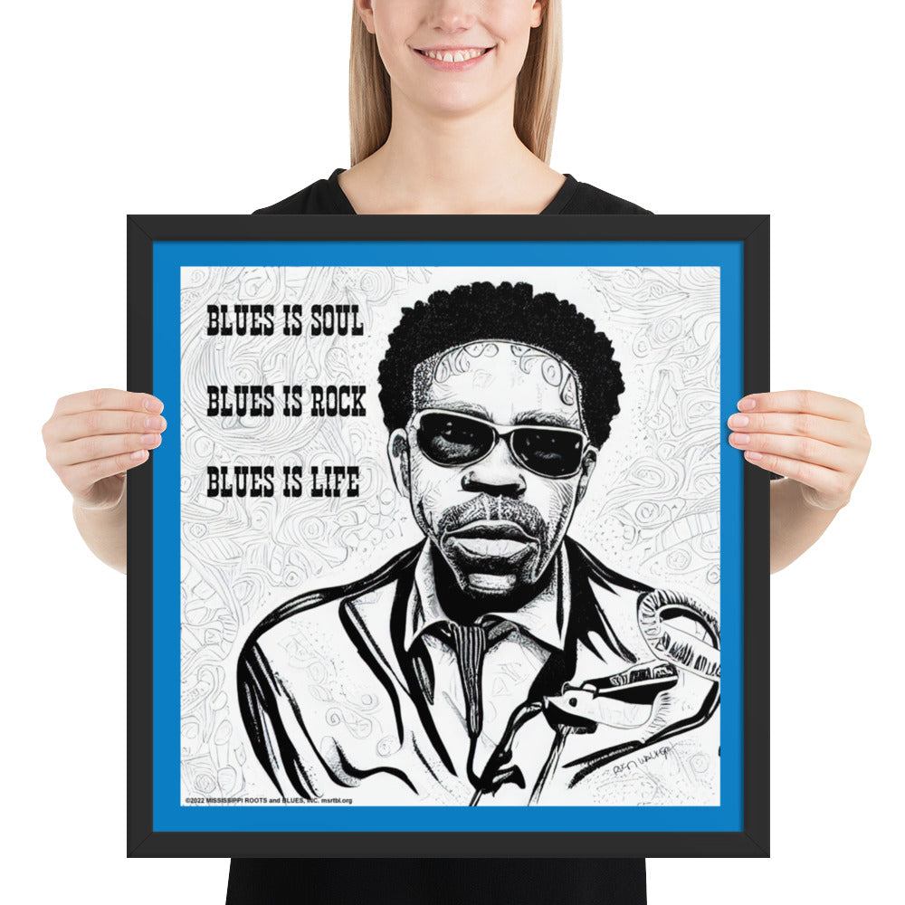 Framed- Soul, Rock, Life custom art on photo paper poster (mod: (6)_0000)