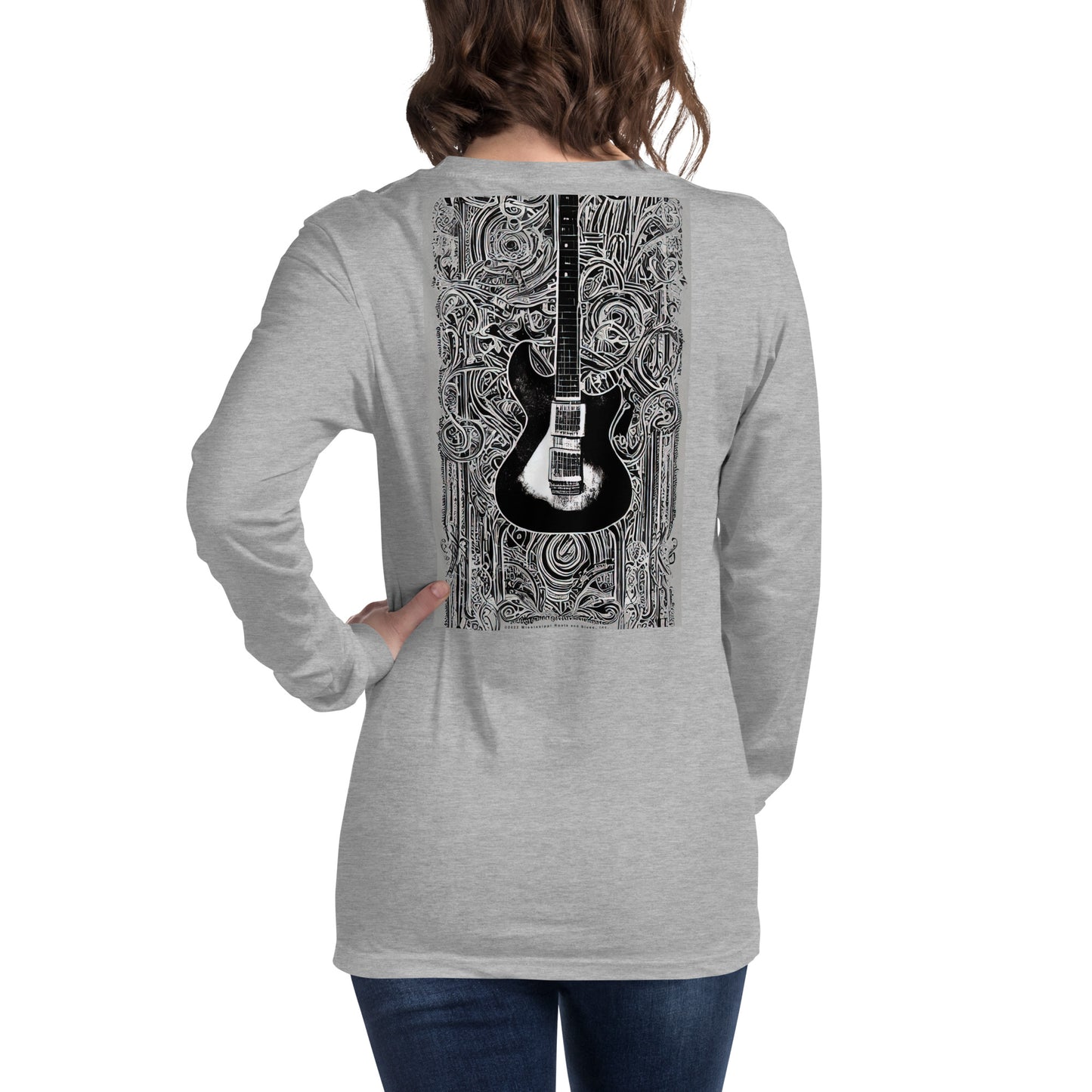 Shirt-Unisex Long Sleeve Tee front and rear prints