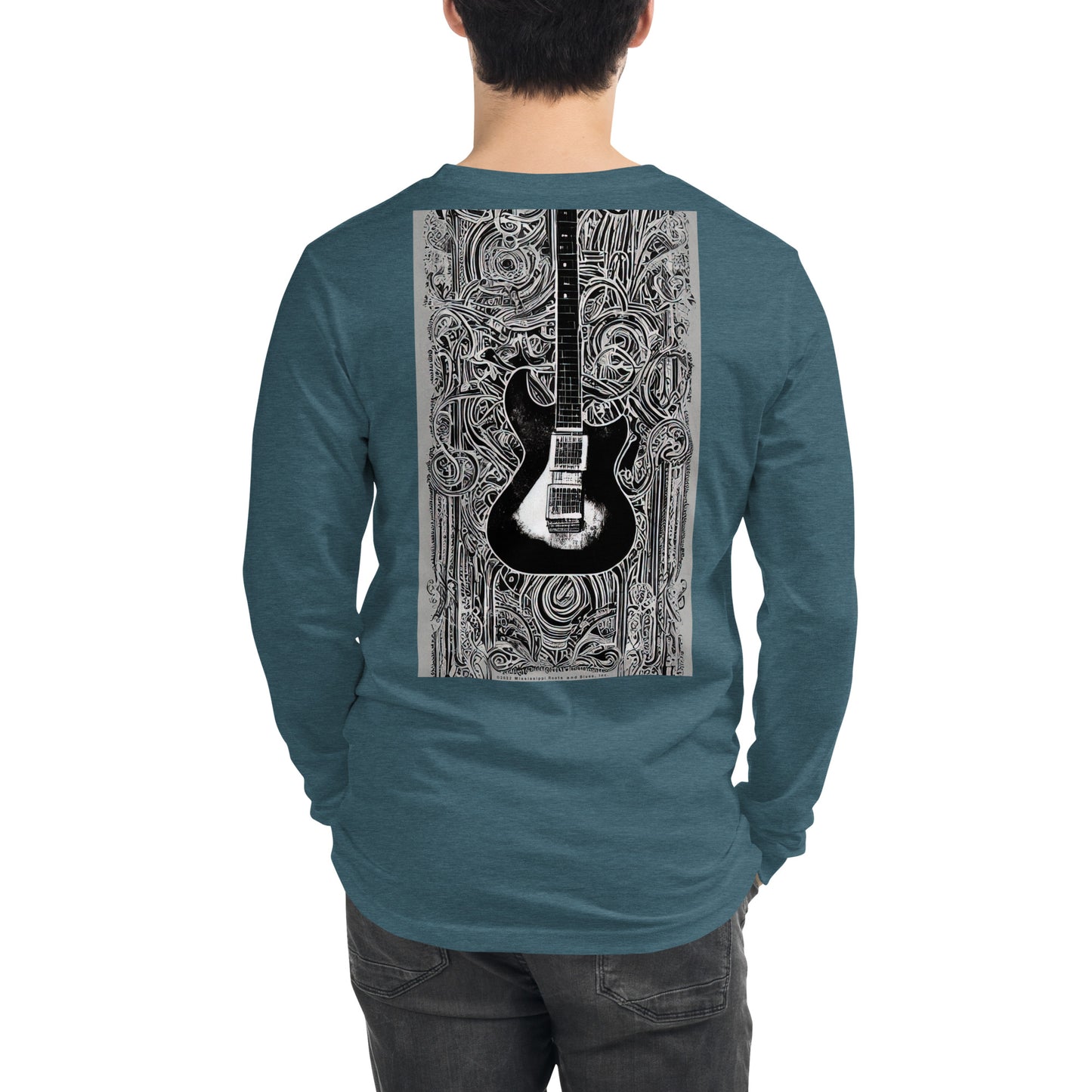 Shirt-Unisex Long Sleeve Tee front and rear prints