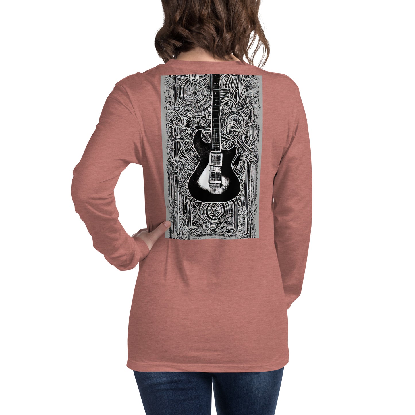 Shirt-Unisex Long Sleeve Tee front and rear prints