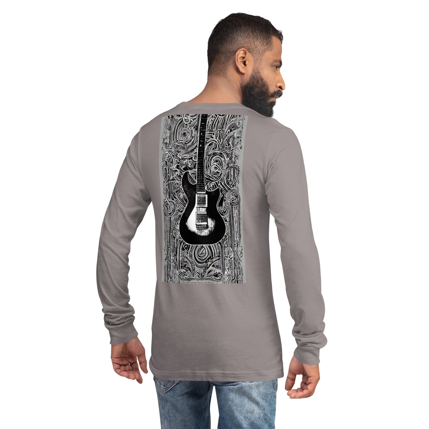 Shirt-Unisex Long Sleeve Tee front and rear prints