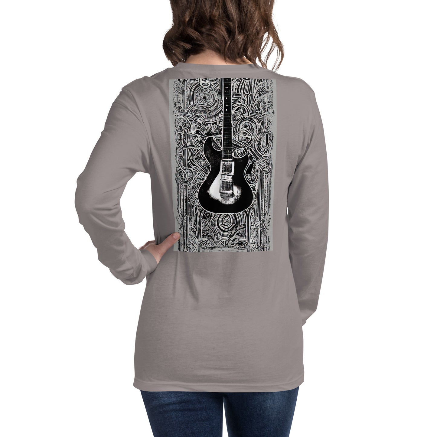 Shirt-Unisex Long Sleeve Tee front and rear prints