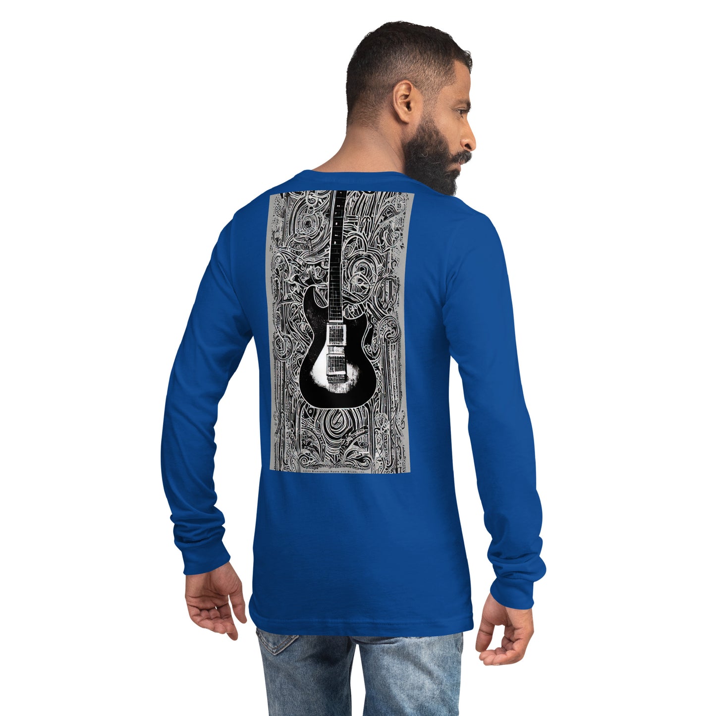 Shirt-Unisex Long Sleeve Tee front and rear prints