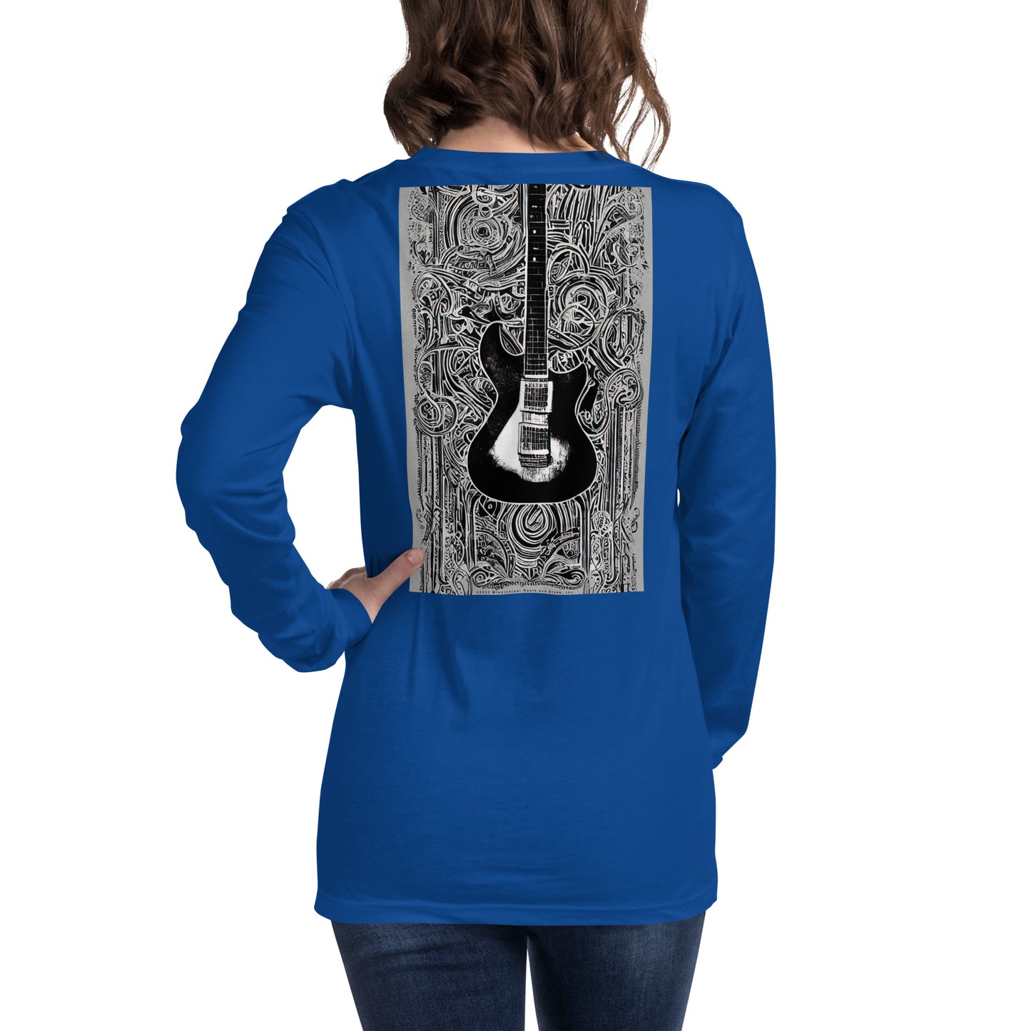 Shirt-Unisex Long Sleeve Tee front and rear prints