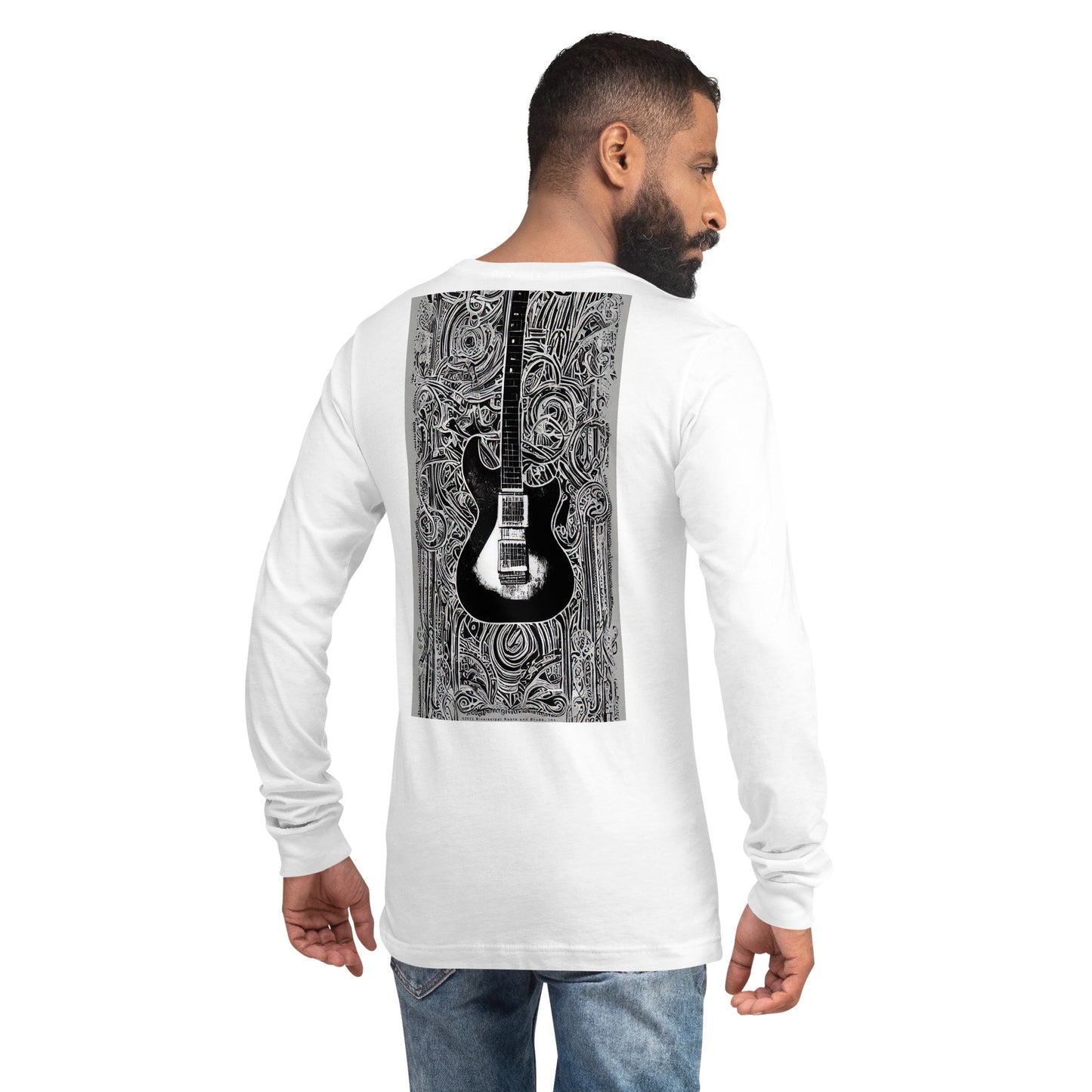 Shirt-Unisex Long Sleeve Tee front and rear prints