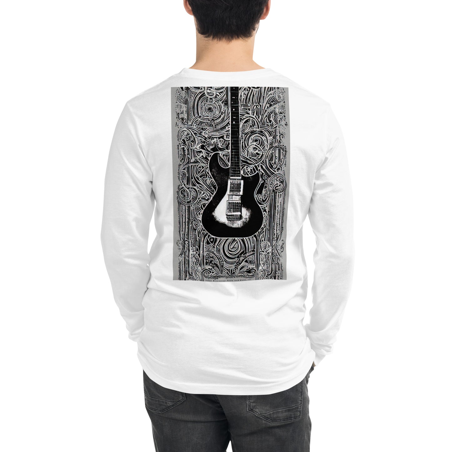 Shirt-Unisex Long Sleeve Tee front and rear prints