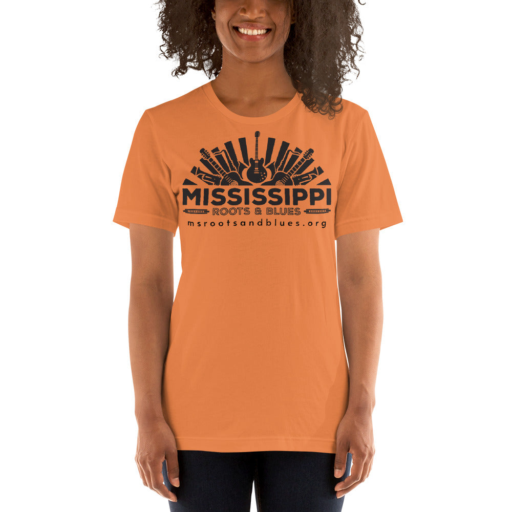 Shirt- Unisex t-shirt- MS Blues logo wear