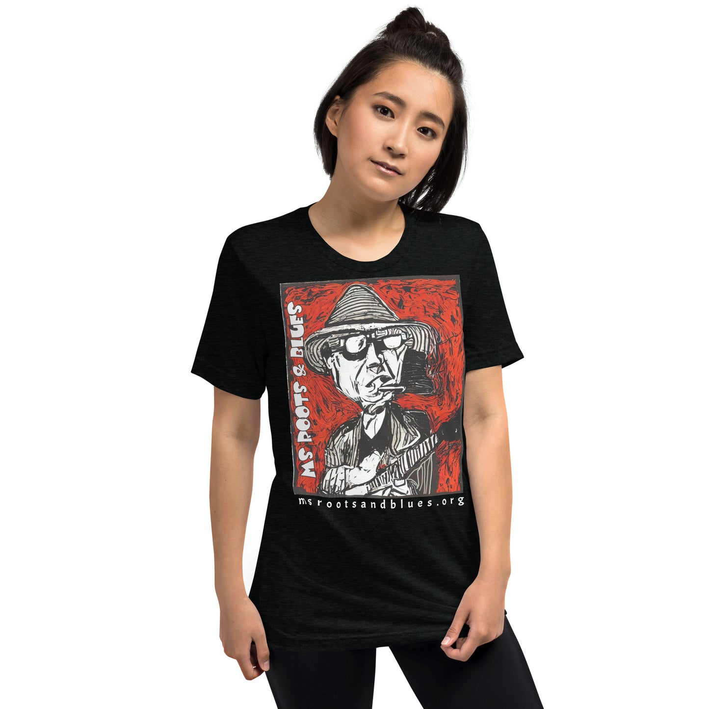 Shirt-Short sleeve t-shirt w/ Red Roots Artwork